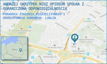 PORADNIA ŻYWIENIA POZAJELITOWEGO I DOJELITOWEGO DOMOWEGO - ANDRZEJ SKRZYPEK NZOZ OPIEKUN SPÓŁKA Z OGRANICZONĄ ODPOWIEDZIALNOŚCIĄ - TUMIDAJSKIEGO 2,  LUBLIN